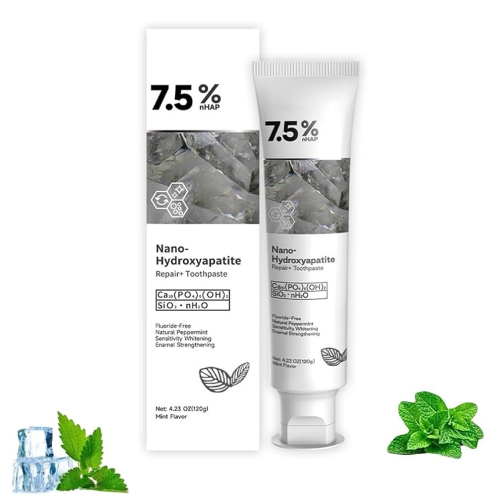 Nano-Hydroxyapatite Repair + Toothpaste adult floruide free NIB